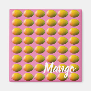 Imã Padrão de Fruta de Mango para Vegetariano e Vegan