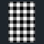 Ímã Padrão de Gingham Preto e Branco<br><div class="desc">Quadrados negros, brancos e cinzas formam uma xadrez marcada e em negrito. O padrão de gingham preto e branco foi criado do zero. O branco é transparente, então você pode mudá-lo se quiser. Basta clicar no botão "Personalizar" e selecionar uma "Cor de fundo impressa" na barra lateral. Quando terminar, clique...</div>