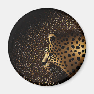 Imã Padrão de Jaguar Dourado