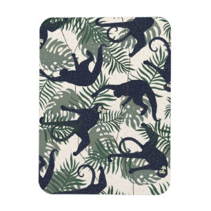 Ímã Padrão de Macaco Vintage