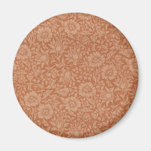 Imã Padrão de Malva de William Morris: Floral Terracot