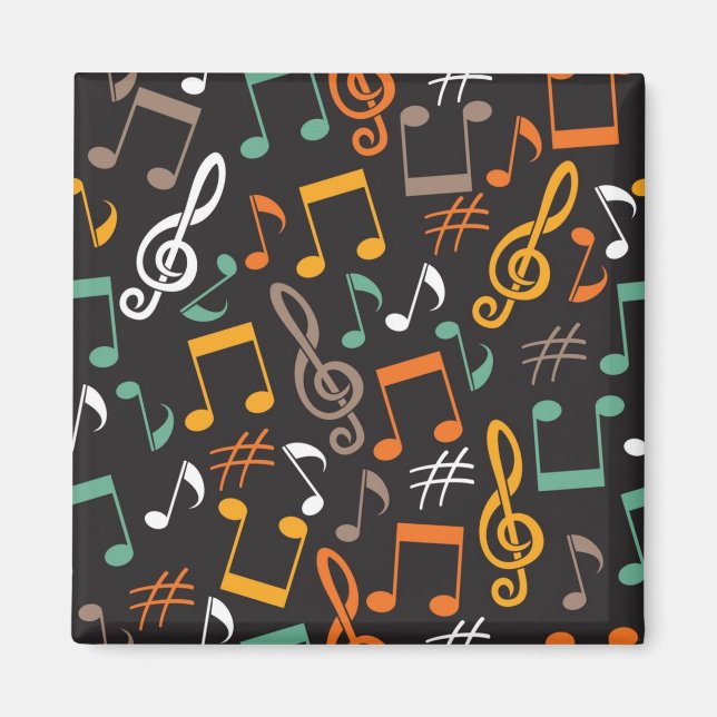 Imã Padrão de música (Frente)