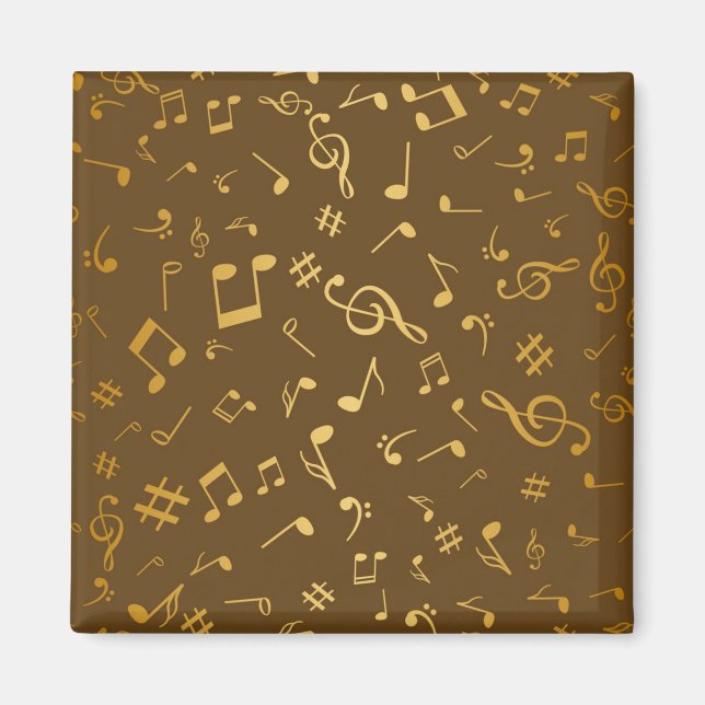 Imã Padrão de música (Frente)