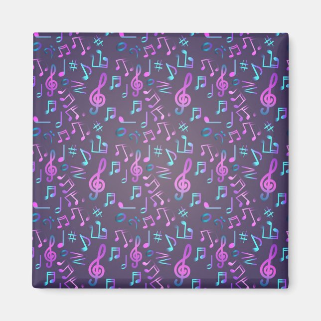 Imã Padrão de música (Frente)