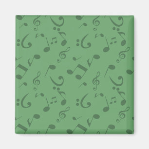 Imã Padrão de notas de música