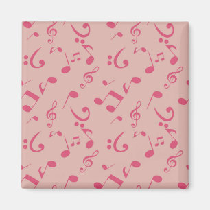 Imã Padrão de notas de música