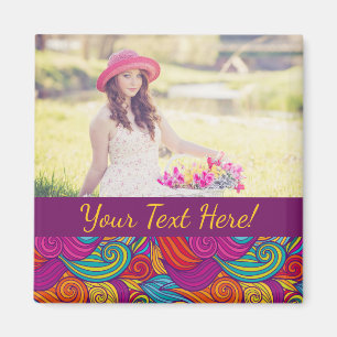 Imã Padrão de Onda Suave Colorida da Torneira Retroati