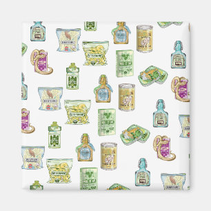 Imã Padrão de poção da bruxa duplo