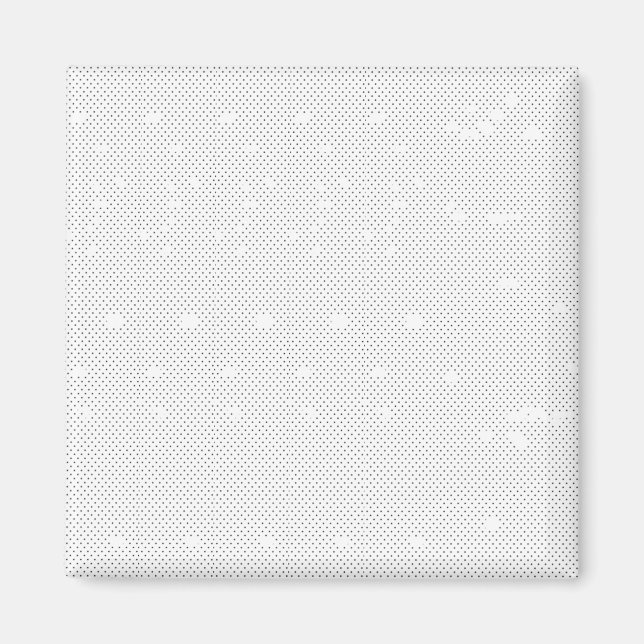 Imã Padrão de Pontos Minimalista Pontos Cinzas Moderno (Frente)