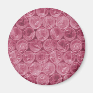 Imã Padrão de quebra de bolha rosa