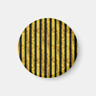 Imã Padrão de sequências, miçangas, rotinas, moda 3D.