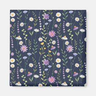 Imã Padrão de Superfície Floral - Flores da Primavera 
