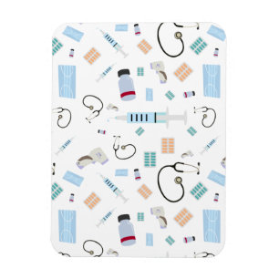 Ímã Padrão de Suprimentos Médicos do Médico de Saú