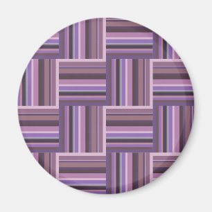 Imã Padrão de tecelagem de faixas de Mauve