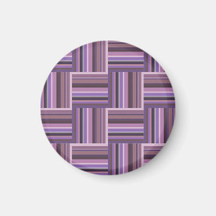 Imã Padrão de tecelagem de faixas de Mauve