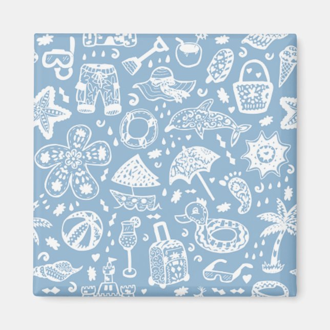 Imã Padrão de Verão (Frente)