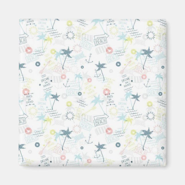 Imã Padrão de Verão (Frente)