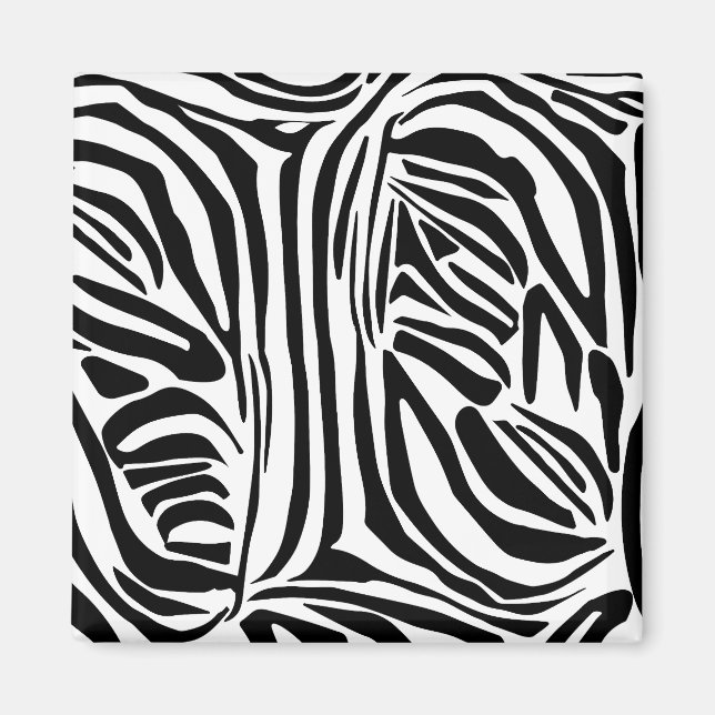 Imã Padrão de zebra (Frente)