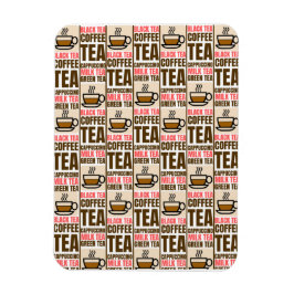 Ímã PADRÃO DO CAFÉ, Magneta de Foto Flexível