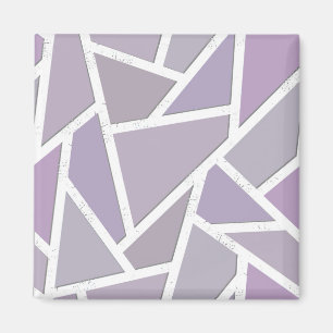 Imã padrão do mosaico da lavanda