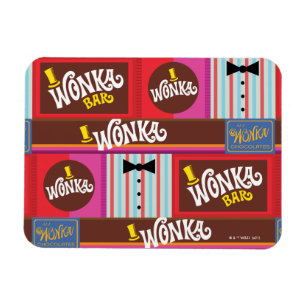 Ímã Padrão do Willy Wonka Candy