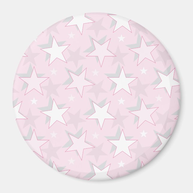 Imã Padrão Estrelas Douradas 1 (Frente)
