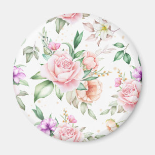Imã Padrão Floral