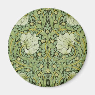 Imã Padrão Floral Vintage William Morris Pimpernel