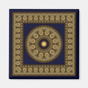 Imã Padrão fractal de fada oriental