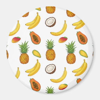 Imã Padrão Fruta tropical