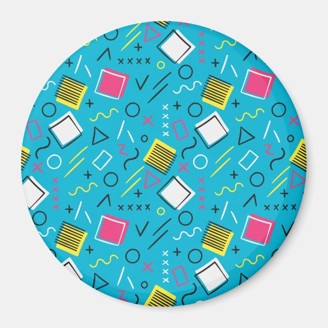 Imã Padrão Geométrico 4 (Frente)