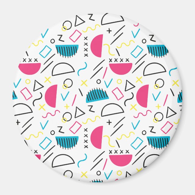 Imã Padrão Geométrico 5 (Frente)