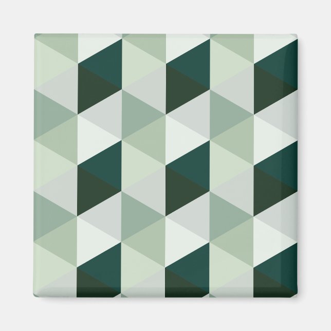 Imã Padrão Geométrico Abstrato - Nº 01 (Frente)