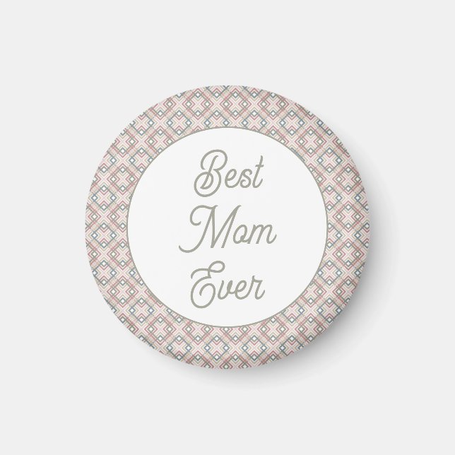 Imã Padrão Geométrico bonito (Frente)