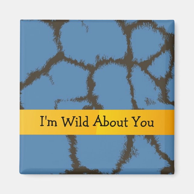 Imã Padrão Girafa com Folga (Frente)