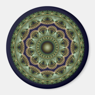 Imã Padrão glorioso fractal brilhante magiano