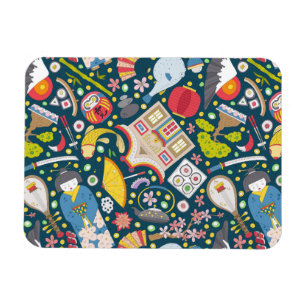 Ímã Padrão Japonês Invisível