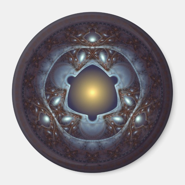 Imã Padrão mágico místico brilhante (Frente)