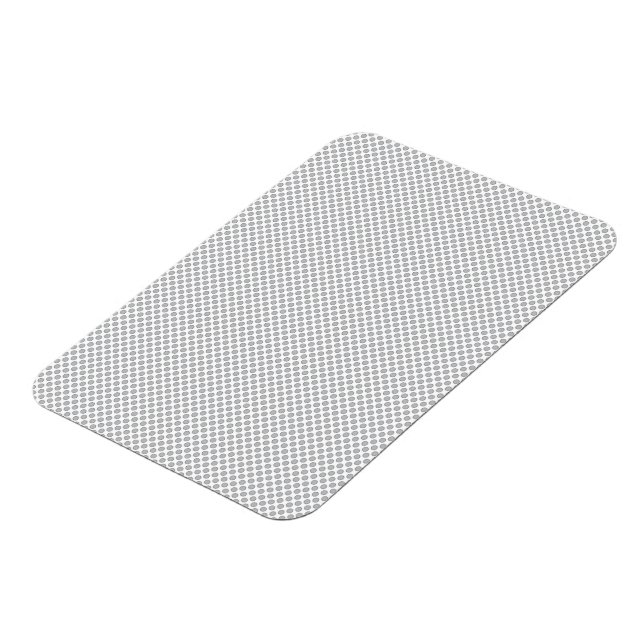 Ímã Padrão Minimo de Bolinhas Cinzas (Left Side)