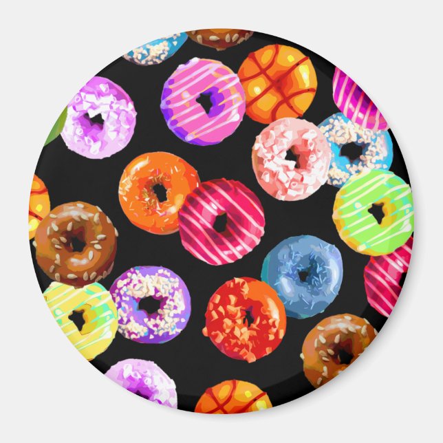 Imã Padrão perfeito do Rosquinha + seu backgr. & ideia (Frente)