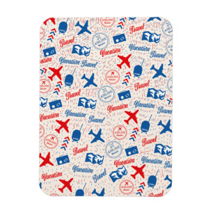 Ímã Padrão retroviagem.