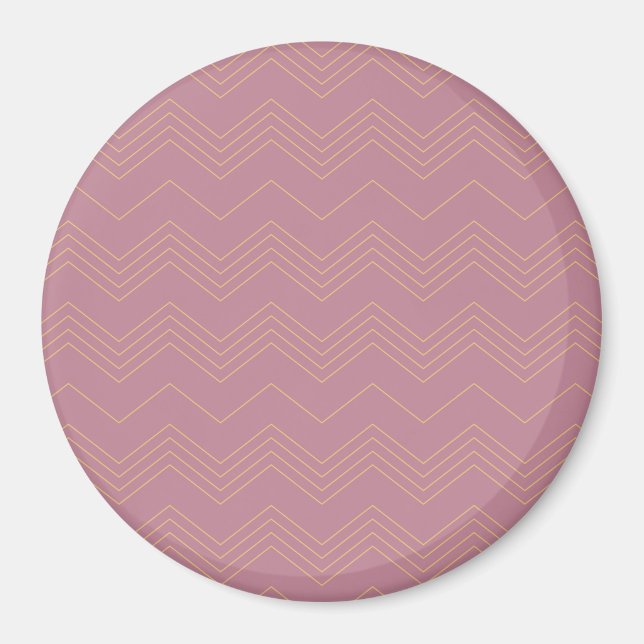 Imã Padrão rosa, simples, moderno, legal, tradicional  (Frente)