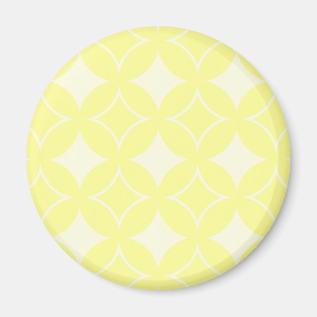 Imã Padrão shippo amarelo limão (Frente)