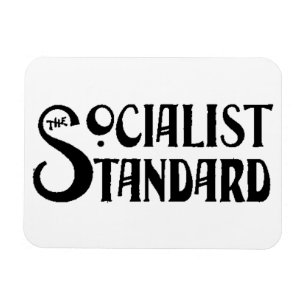 Ímã padrão socialista do branco do logotipo dos