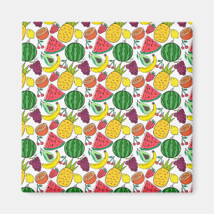 Imã padrão uniforme de fruta padrão da superfície