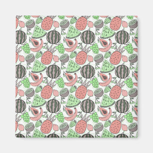 Imã padrão uniforme de fruta   padrão da superfície