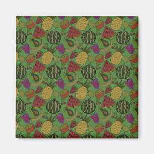 Imã padrão uniforme de fruta   Padrão da superfície