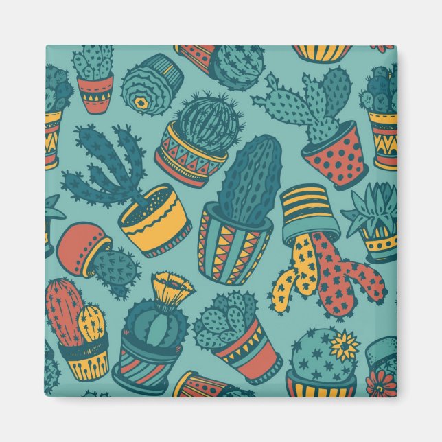 Imã Padrão vegetal (Frente)