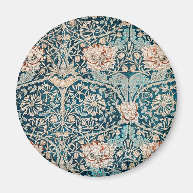 Imã Padrão William Morris Honeysuckle 1876 (Frente)