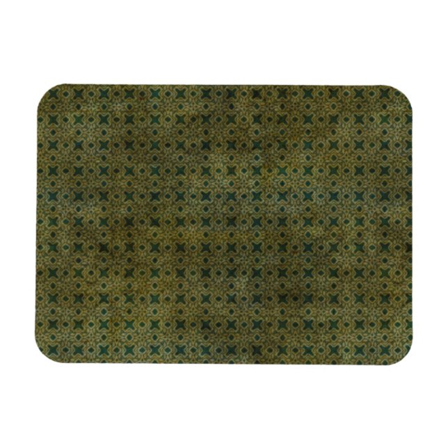 Ímã Padrão Xs e So em Verde (Horizontal)